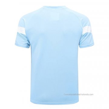 Camiseta de Entrenamiento Manchester City 2022-2023 Azul