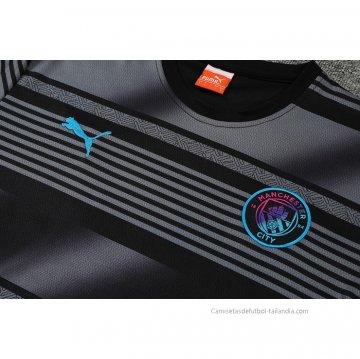 Camiseta de Entrenamiento Manchester City 2022-2023 Negro