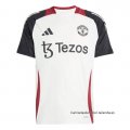 Camiseta de Entrenamiento Manchester United 2024-2025 Blanco
