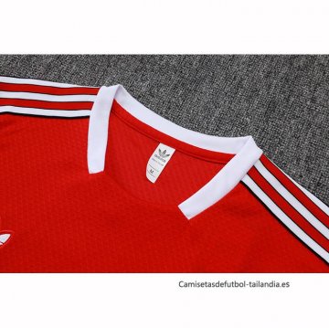 Camiseta de Entrenamiento Manchester United 2025-2026 Rojo