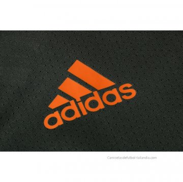 Camiseta de Entrenamiento Manchester United Sin Mangas 2021-2022 Verde
