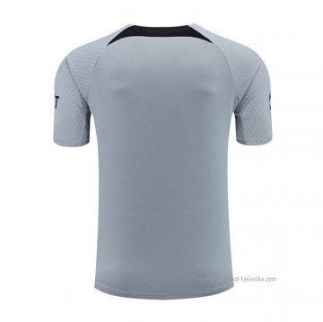 Camiseta de Entrenamiento Paris Saint-Germain Jordan 2022-2023 Gris