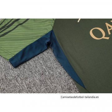 Camiseta de Entrenamiento Paris Saint-Germain Jordan 2024-2025 Verde