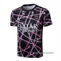 Camiseta de Entrenamiento Paris Saint-Germain Jordan 2025-2026 Negro Rosa