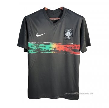 Camiseta de Entrenamiento Portugal 2022 Negro Camiseta de Entrenamiento Portugal 2022 Negro