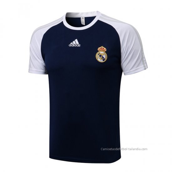 Camiseta de Entrenamiento Real Madrid 2021-2022 Azul - Haga un click en la imagen para cerrar