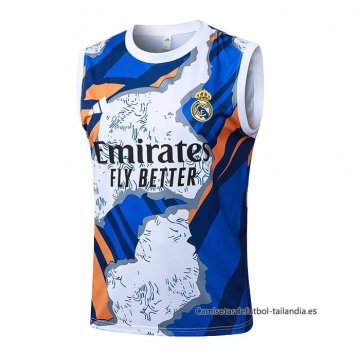Camiseta de Entrenamiento Real Madrid Sin Mangas 2025-2026 Camuflaje