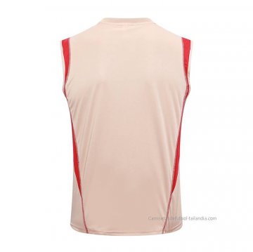 Camiseta de Entrenamiento Sao Paulo Sin Mangas 2023-2024 Amarillo