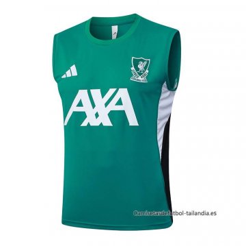 Camiseta de Entrenamiento Tottenham Hotspur Sin Mangas 2025-2026 Verde