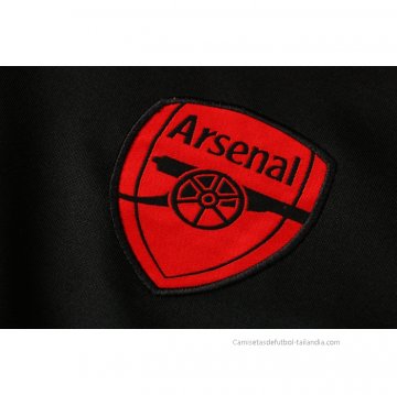 Chandal con Capucha del Arsenal 2021-2022 Negro