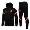 Chandal con Capucha del Chelsea 2021-2022 Negro Chandal con Capucha del Chelsea 2021-2022 Negro