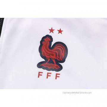 Chandal con Capucha del Francia 2022-2023 Blanco