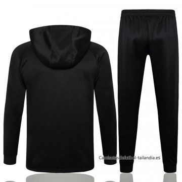 Chandal con Capucha del Inter Milan Nino 2024-2025 Negro