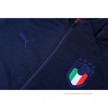 Chandal con Capucha del Italia 2021-2022 Azul