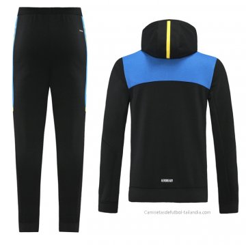 Chandal con Capucha del Manchester United 2021-2022 Negro