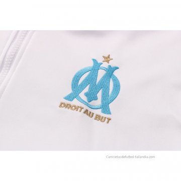 Chandal con Capucha del Olympique Marsella 2021-2022 Blanco