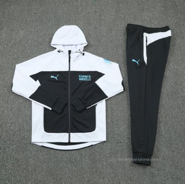 Chandal con Capucha del Olympique Marsella 2021 Blanco