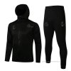 Chandal con Capucha del Real Madrid 2021-2022 Negro Chandal con Capucha del Real Madrid 2021-2022 Negro