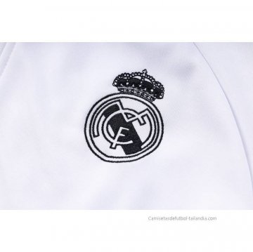 Chandal con Capucha del Real Madrid 2022-2023 Blanco