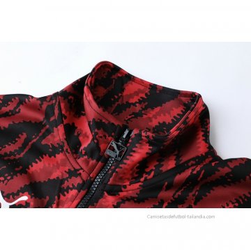 Chandal de Chaqueta del AC Milan 2021 Negro