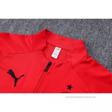 Chandal de Chaqueta del AC Milan 2022-2023 Rojo