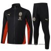 Chandal de Chaqueta del AC Milan 2024-2025 Negro Chandal de Chaqueta del AC Milan 2024-2025 Negro