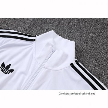 Chandal de Chaqueta del Alemania 125 Aniversario Nino 2025-2026 Blanco