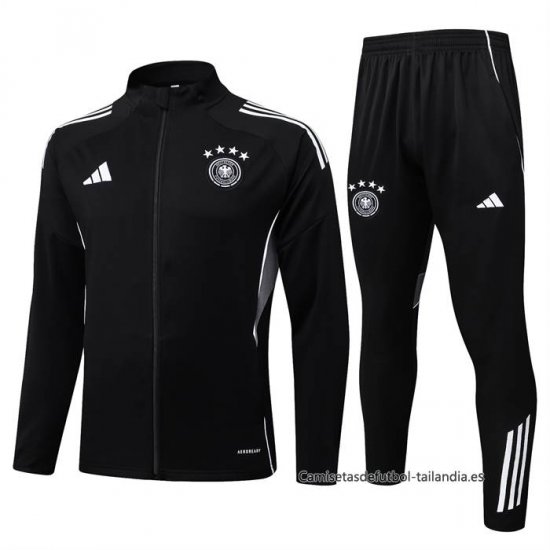 Chandal de Chaqueta del Alemania 2025-2026 Negro - Haga un click en la imagen para cerrar