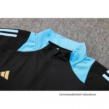 Chandal de Chaqueta del Argentina 2024-2025 Negro