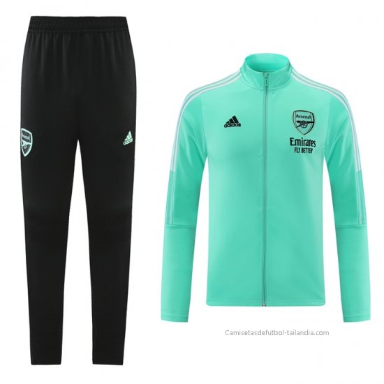 Chandal de Chaqueta del Arsenal 2021-2022 Verde - Haga un click en la imagen para cerrar