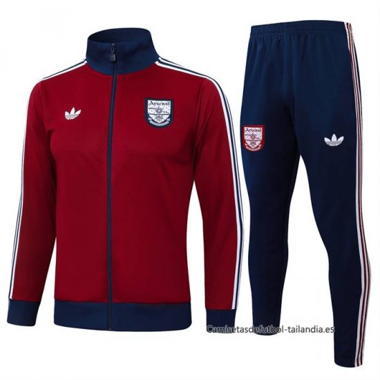 Chandal de Chaqueta del Arsenal Nino 2025-2026 Rojo - Haga un click en la imagen para cerrar