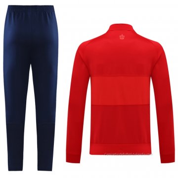 Chandal de Chaqueta del Atletico Madrid 2021-2022 Rojo