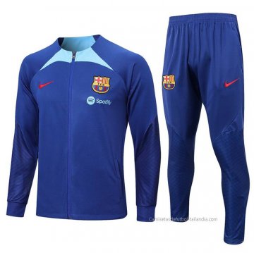 Chandal de Chaqueta del Barcelona 2022-2023 Azul Chandal de Chaqueta del Barcelona 2022-2023 Azul