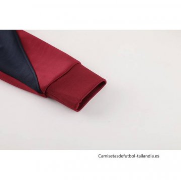 Chandal de Chaqueta del Barcelona 2024-2025 Rojo
