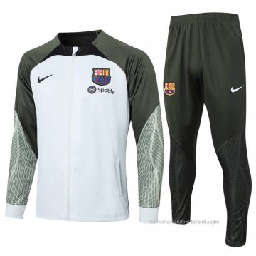 Chandal de Chaqueta del Barcelona 2023-2024 Gris Chandal de Chaqueta del Barcelona 2023-2024 Gris