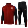 Chandal de Chaqueta del Barcelona Nino 2024-2025 Rojo y Azul Chandal de Chaqueta del Barcelona Nino 2024-2025 Rojo y Azul
