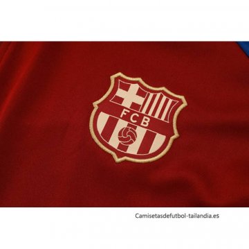 Chandal de Chaqueta del Barcelona Nino 2024-2025 Rojo y Azul