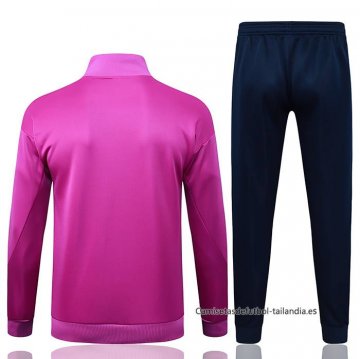 Chandal de Chaqueta del Barcelona Nino 2025-2026 Purpura