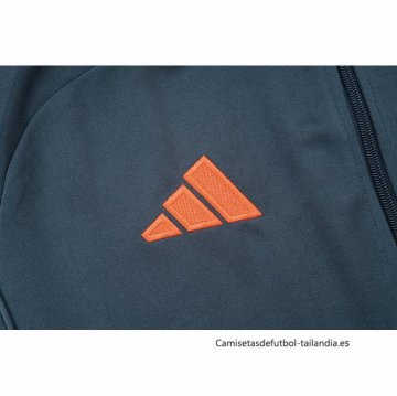 Chandal de Chaqueta del Bayern Munich Nino 2025-2026 Gris Naranja