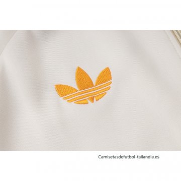 Chandal de Chaqueta del Bayern Munich Nino 2026-2027 Crema Naranja