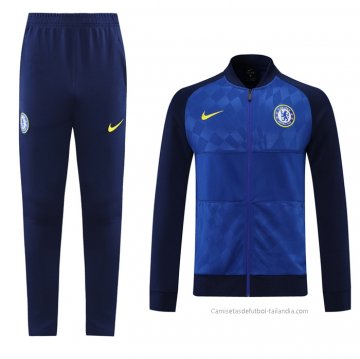 Chandal de Chaqueta del Chelsea 2021-2022 Azul Chandal de Chaqueta del Chelsea 2021-2022 Azul