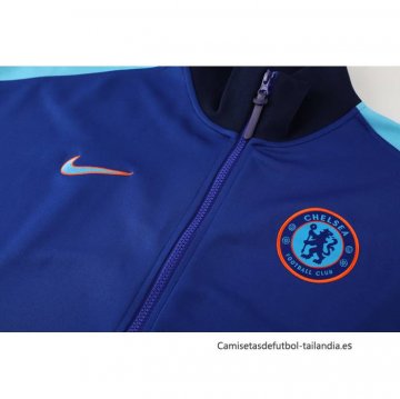 Chandal de Chaqueta del Chelsea 2024-2025 Azul
