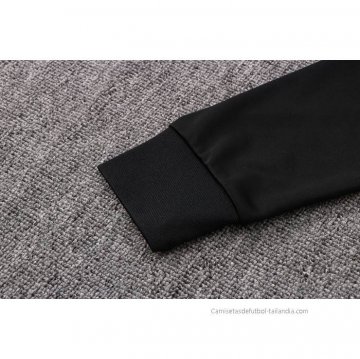 Chandal de Chaqueta del Corea del Sur 2022-2023 Negro y Rojo