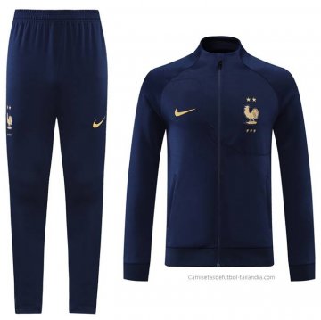 Chandal de Chaqueta del Francia 2022-2023 Azul Chandal de Chaqueta del Francia 2022-2023 Azul