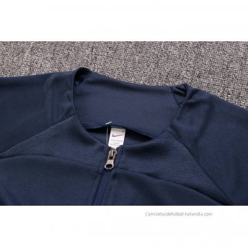 Chandal de Chaqueta del Francia 2022-2023 Azul Oscuro
