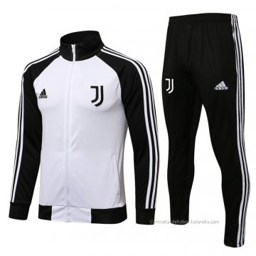 Chandal de Chaqueta del Juventus 2021-2022 Blanco y Negro Chandal de Chaqueta del Juventus 2021-2022 Blanco y Negro