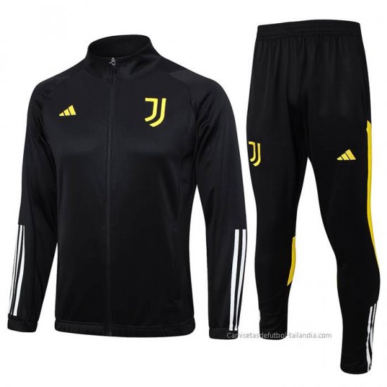 Chandal de Chaqueta del Juventus Nino 2023-2024 Negro - Haga un click en la imagen para cerrar
