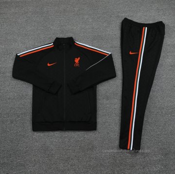 Chandal de Chaqueta del Liverpool 2021-2022 Negro
