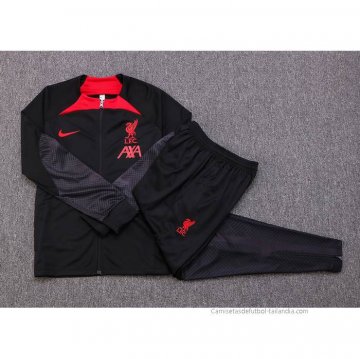 Chandal de Chaqueta del Liverpool 2022-2023 Negro