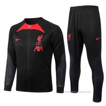 Chandal de Chaqueta del Liverpool Nino 2022-2023 Negro Chandal de Chaqueta del Liverpool Nino 2022-2023 Negro